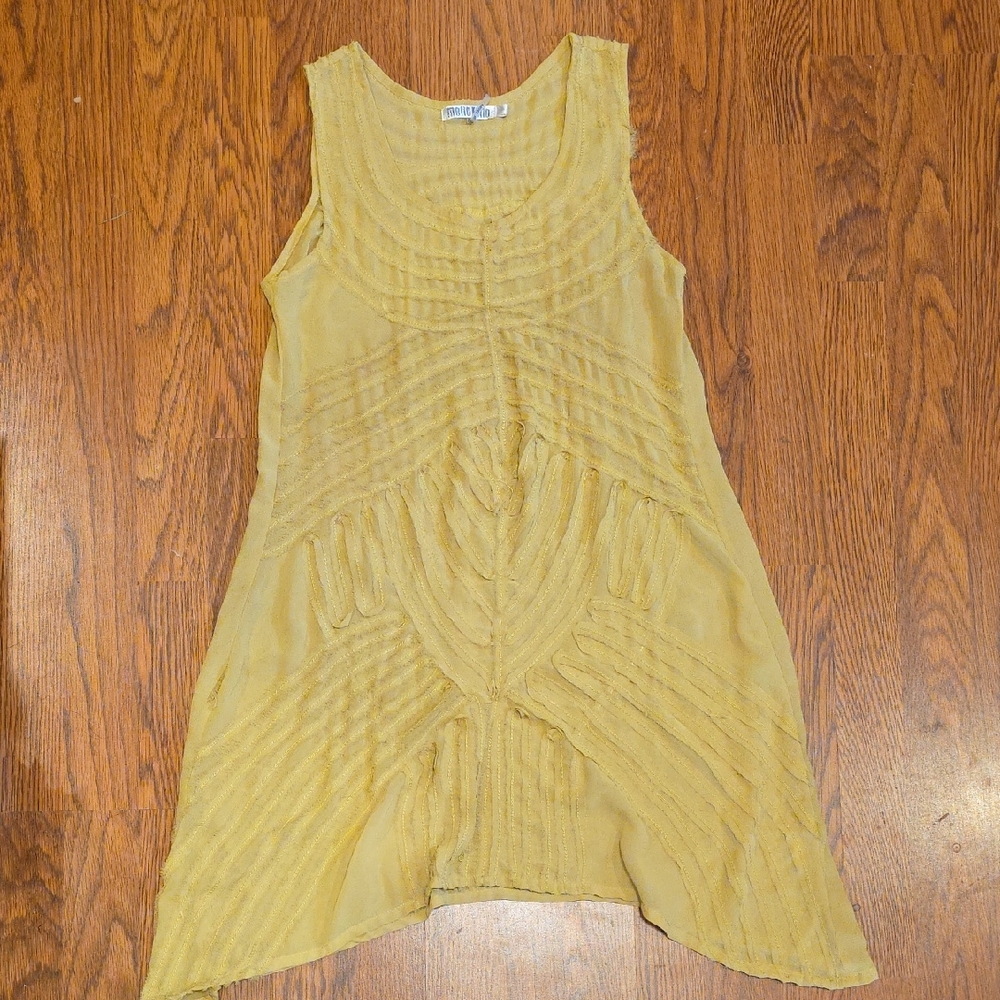 Yellow Midi Dress